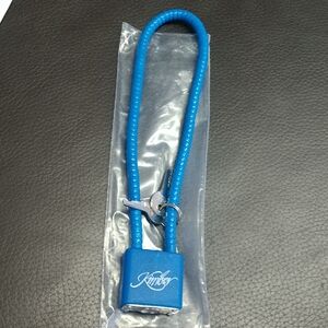 Kryptonite Blue Bike Lock with Keys